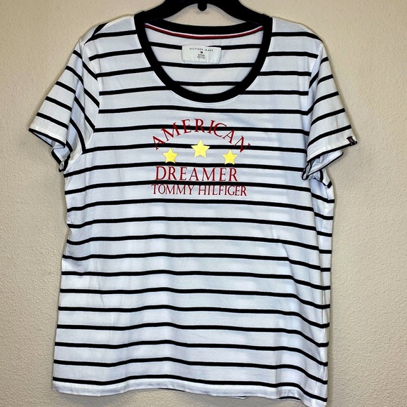 Tommy Hilfiger Tops - Tommy Hilfiger Short Sleeve Top Women's Size XL